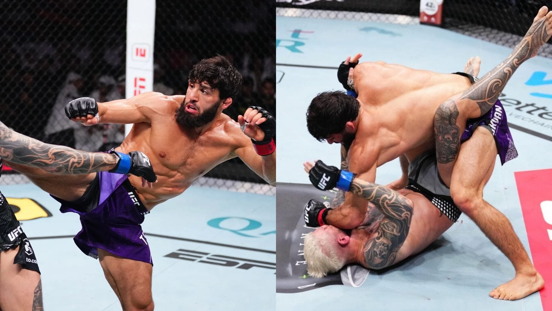 Arman Tsarukyan makes a statement.