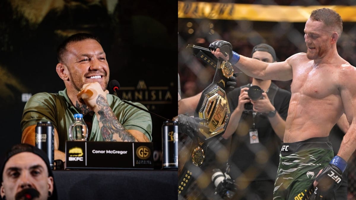 Conor McGregor says Islam Makhachev is light work.