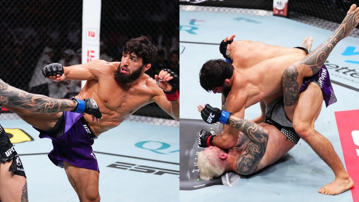 Arman Tsarukyan makes a statement.