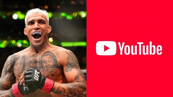 Charles Oliveira gets replacement opponent. YouTube to reinstate creators.