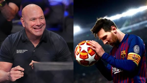 Dana White is going after the World Cup.