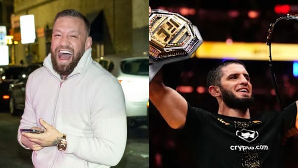 Conor McGregor gives props to Islam Makhachev.