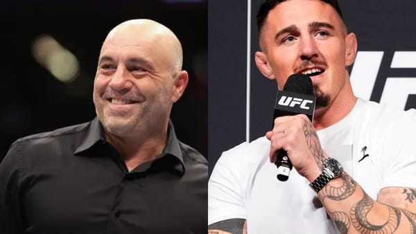 Joe Rogan questions whether Tom Aspinall is done.